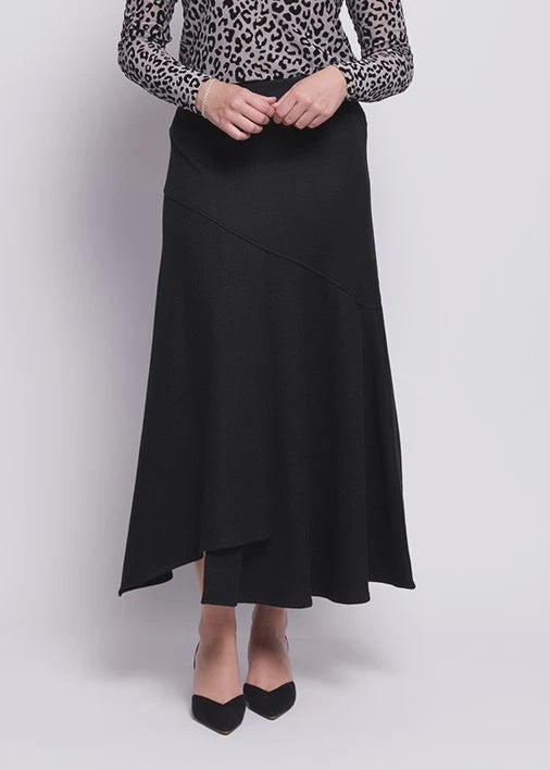 Foil Wool The World Skirt - Black