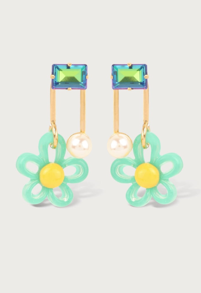 Julie Sion Scoubidou Earrings