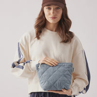 Cos Base Denim Pouch