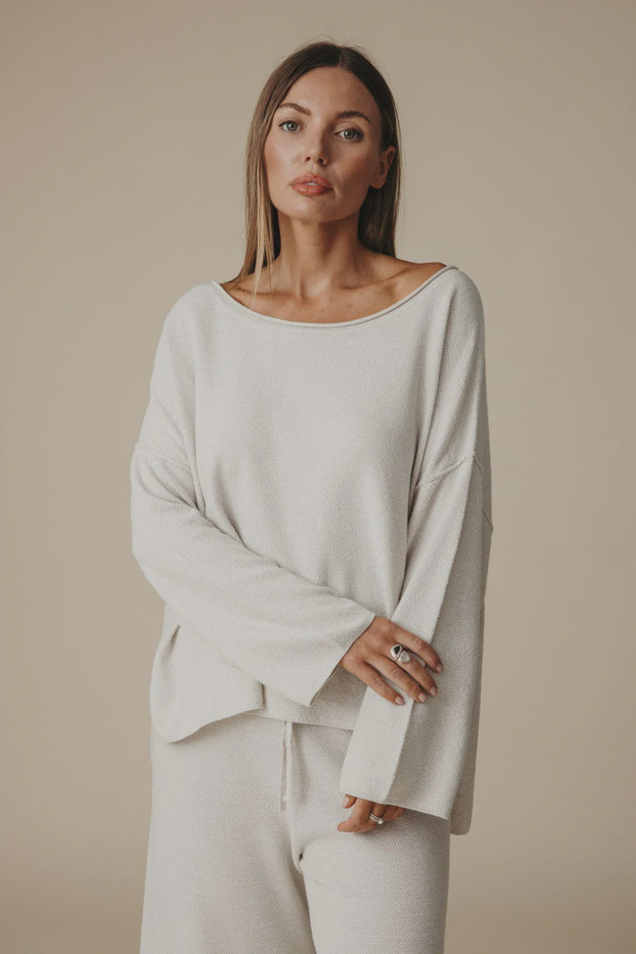 Talamaya Retreat Cotton Twist Pullover