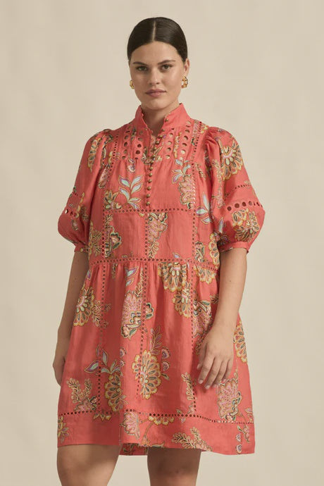 Zoe Kratzmann Behold Dress ~ K’gari Melon