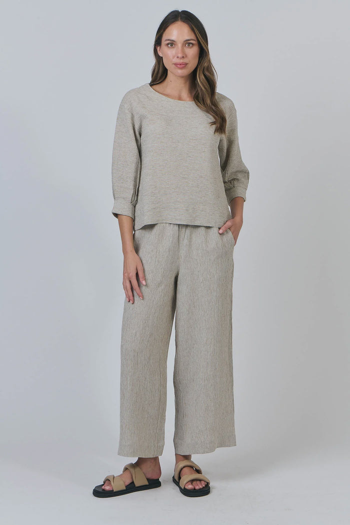 Naturals By O & J GA 578 Linen Pant