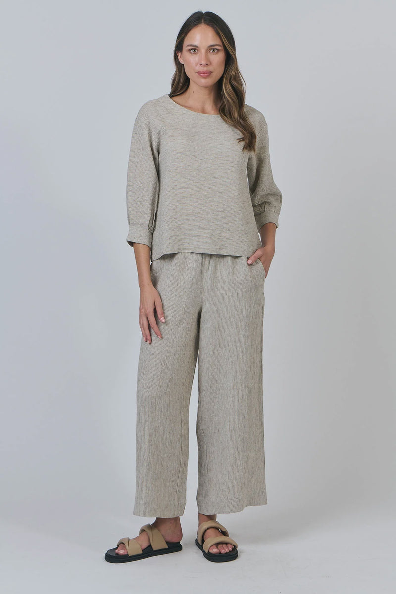 Naturals By O & J GA 578 Linen Pant
