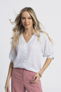 Humidity Reece Blouse White