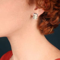 Taratata Puces Ruban Stud Earring