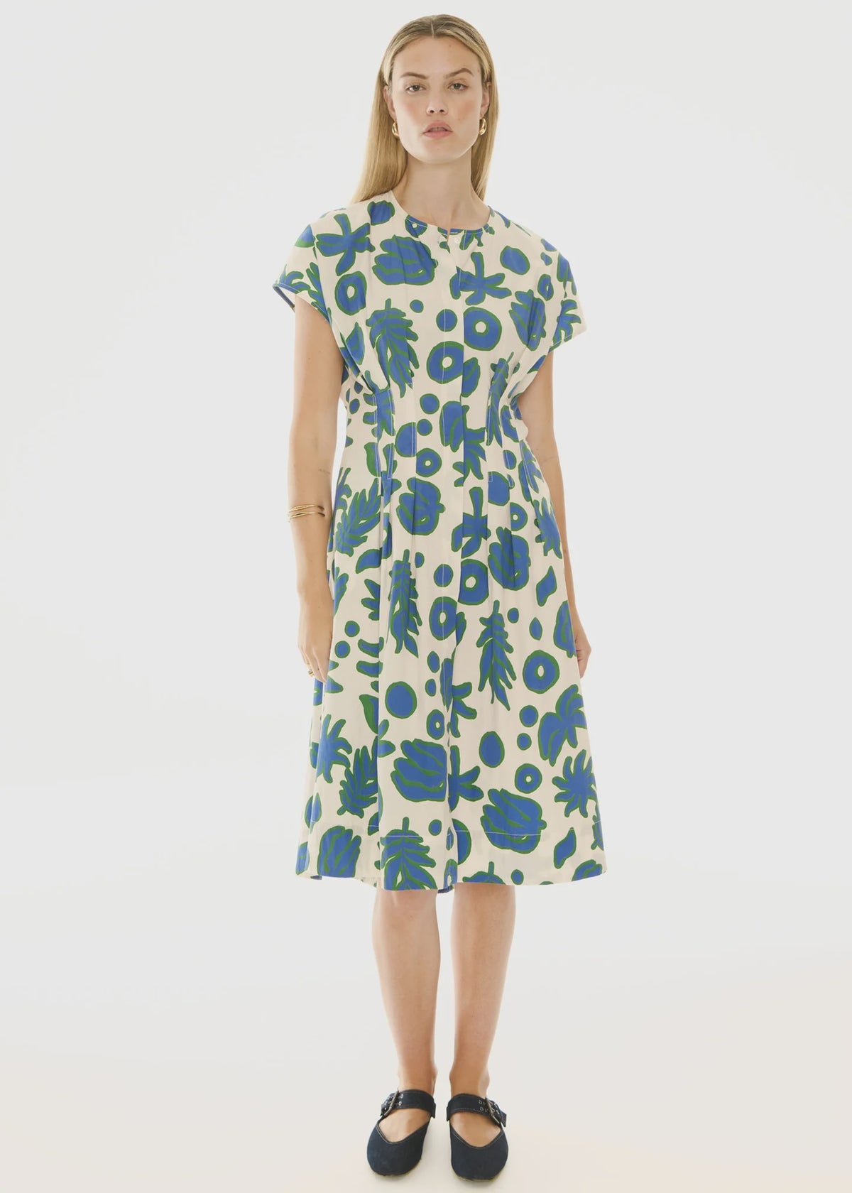 Pol Jaine Tucked Dress