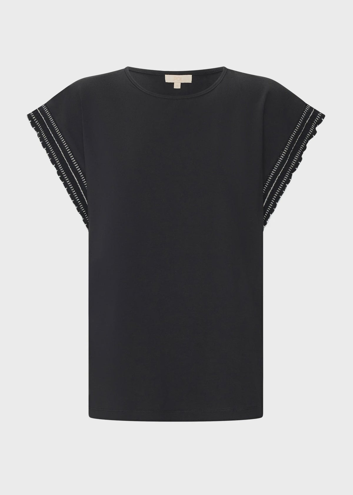 Pol Orlo Tee Frill Sleeve