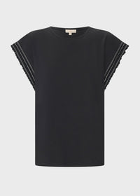 Pol Orlo Tee Frill Sleeve