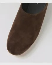 Mollini Ulysen-Mo Dk Chocolate Suede  Mule