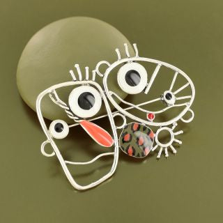 Taratata Broche Two Faces