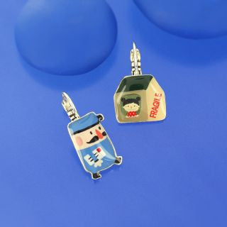 Taratata Mailman Leverback Earrings