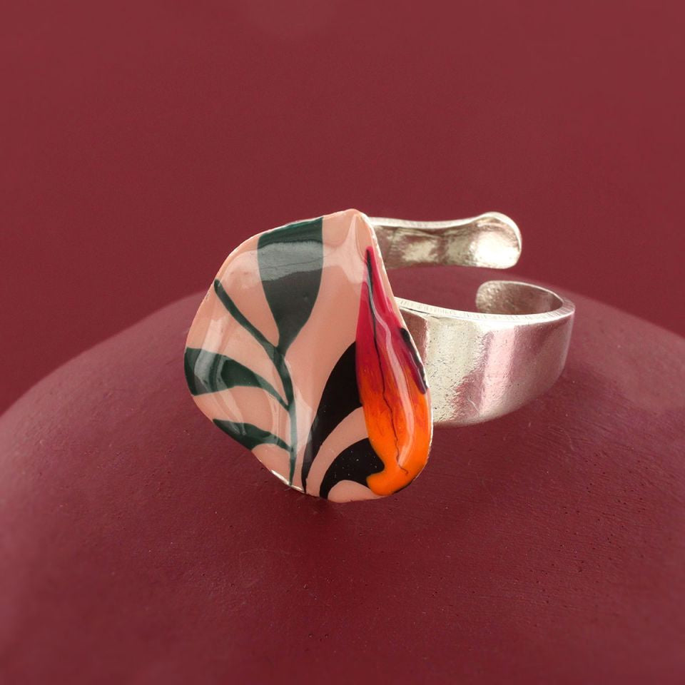 Taratata Amazone Leaf Ring