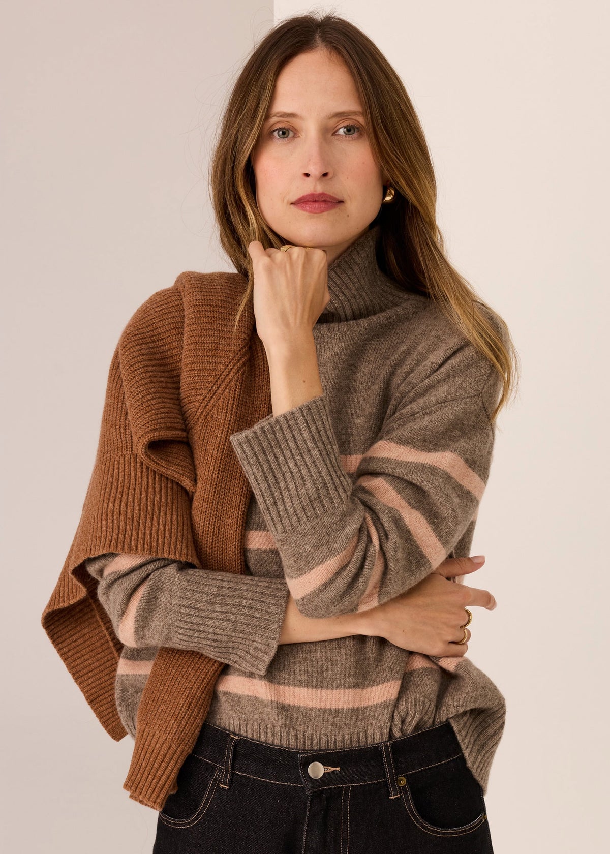 Pol Astor Stripe Knit