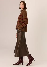 Pol Hugo Skirt Chocolate