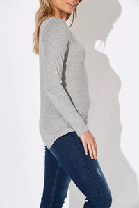 Eb &Ive Basic Long Sleeve Top