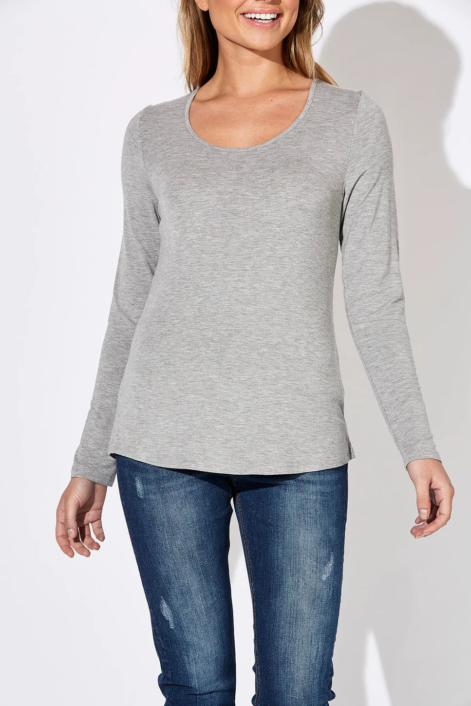 Eb &Ive Basic Long Sleeve Top