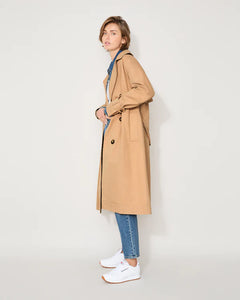 Jac + Mooki Trench Coat Tan