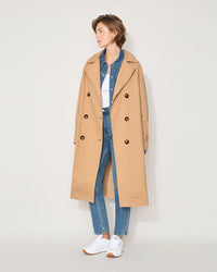 Jac + Mooki Trench Coat Tan