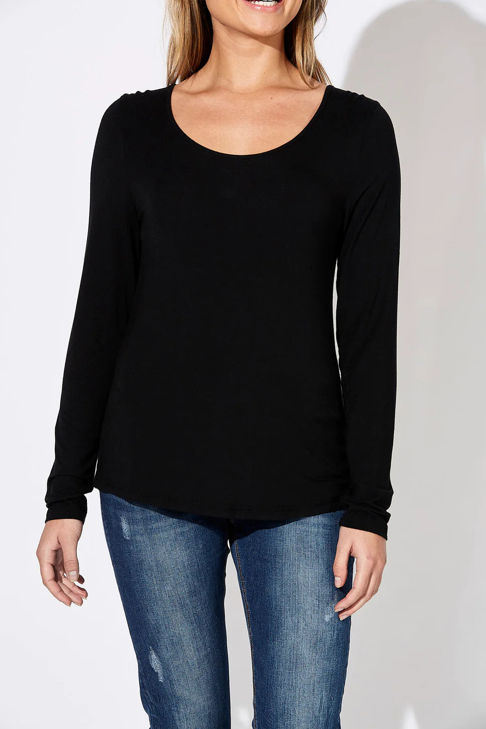 Eb &Ive Basic Long Sleeve Top