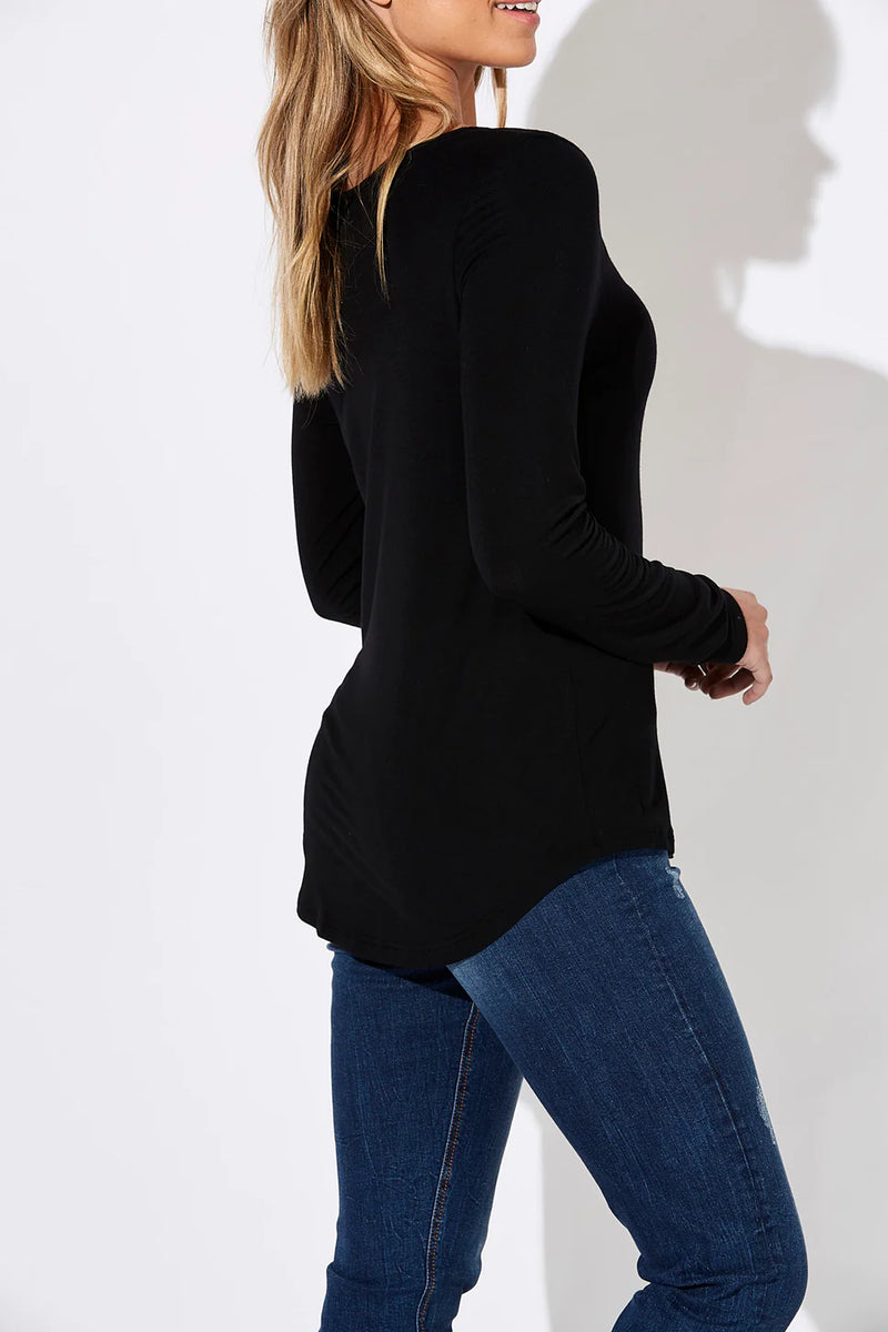 Eb &Ive Basic Long Sleeve Top