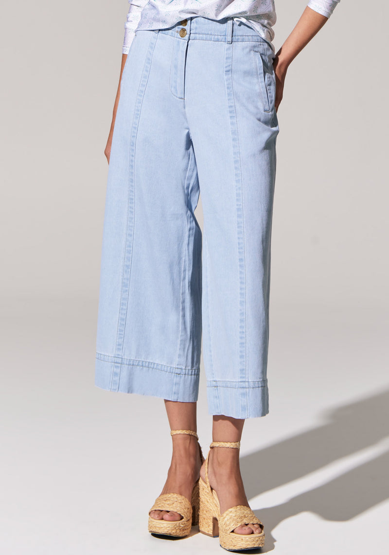 Pol Miley Denim Pant Light Blue