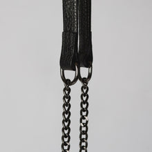 Load image into Gallery viewer, Vestirsi Pebbled Leather Chain Strap