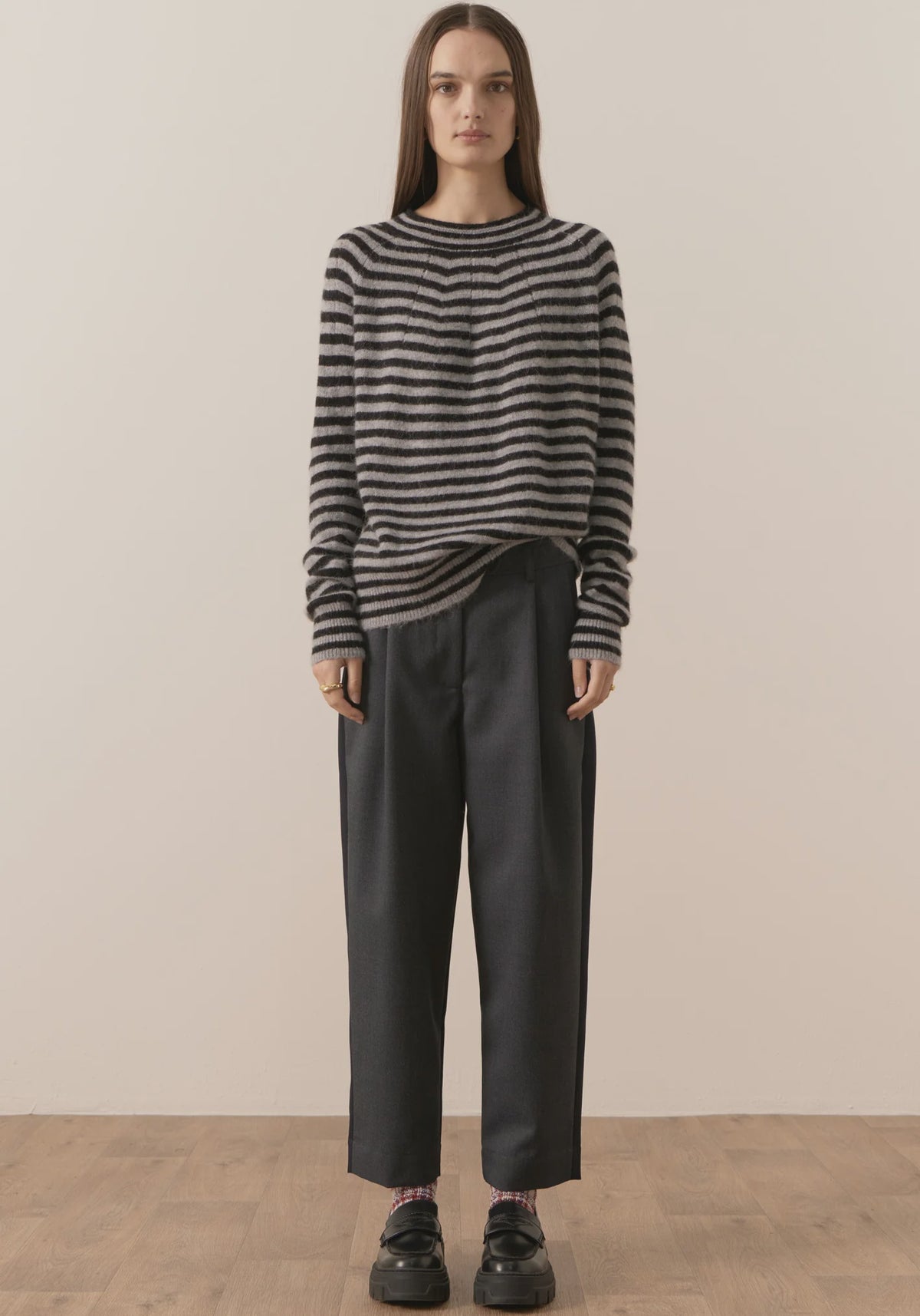 Pol Jane Striped Knit