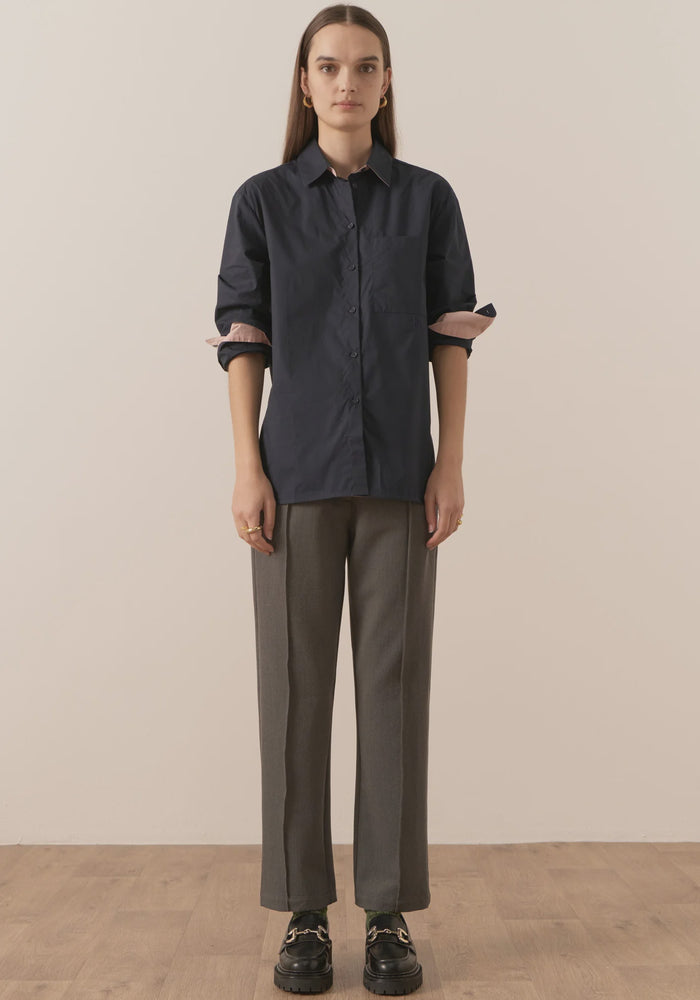 Pol Eyre Contrast Cuff Shirt