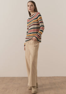 Pol Orwell Multistripe Knit