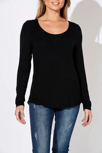 Eb &Ive Basic Long Sleeve Top