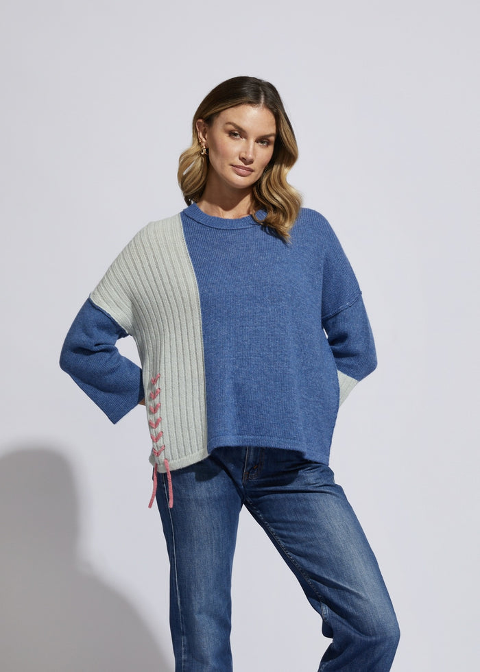 LD & Co Knit Jumper Chambray