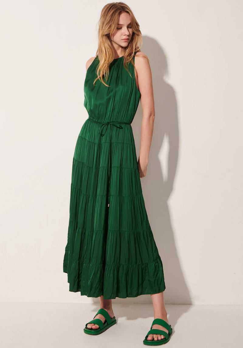 Pol Azule Midi Dress