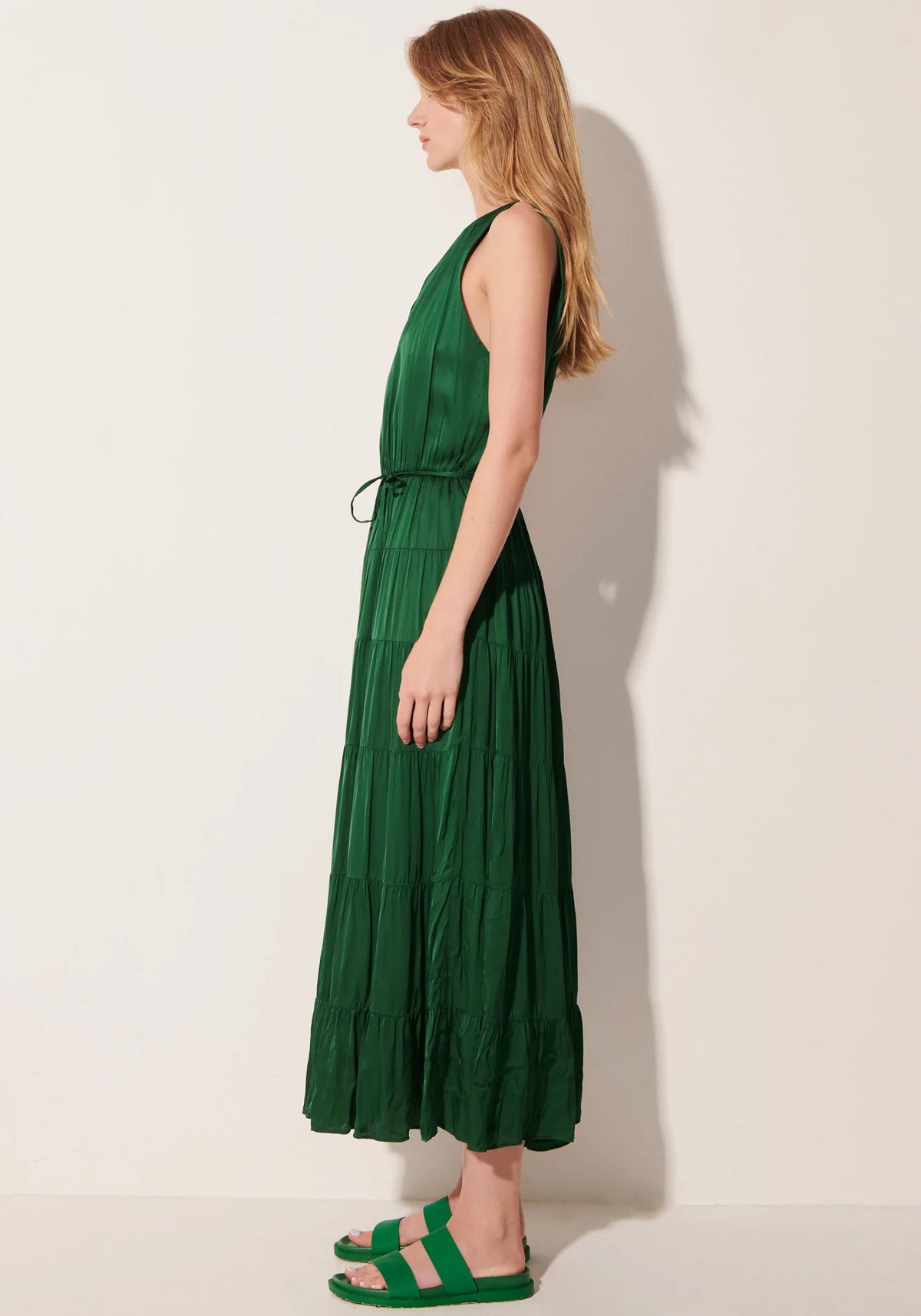 Pol Azule Midi Dress