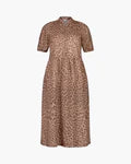 Walnut Byron Dress Leopard