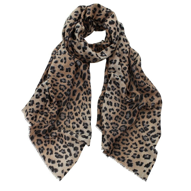 DLux Jaguar Wool/Silk Scarf