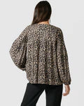 Walnut Vail Top Leopard