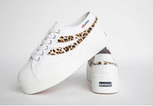 Load image into Gallery viewer, Superga 2892 Swallow Tail Calfhair Leopard