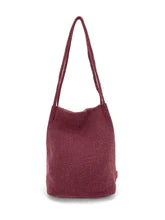 Trifine Natural Long Handle Bag