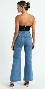 Rolla’s Eastcoast Crop Flare Cindy Blue