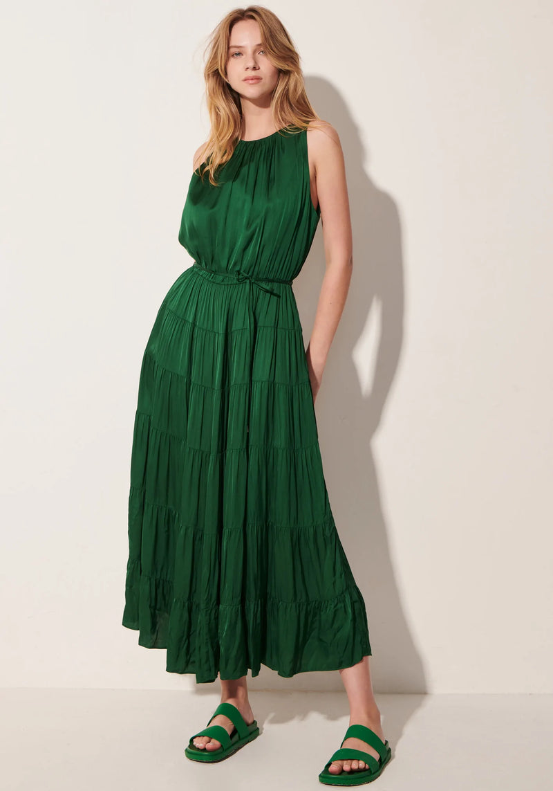 Pol Azule Midi Dress