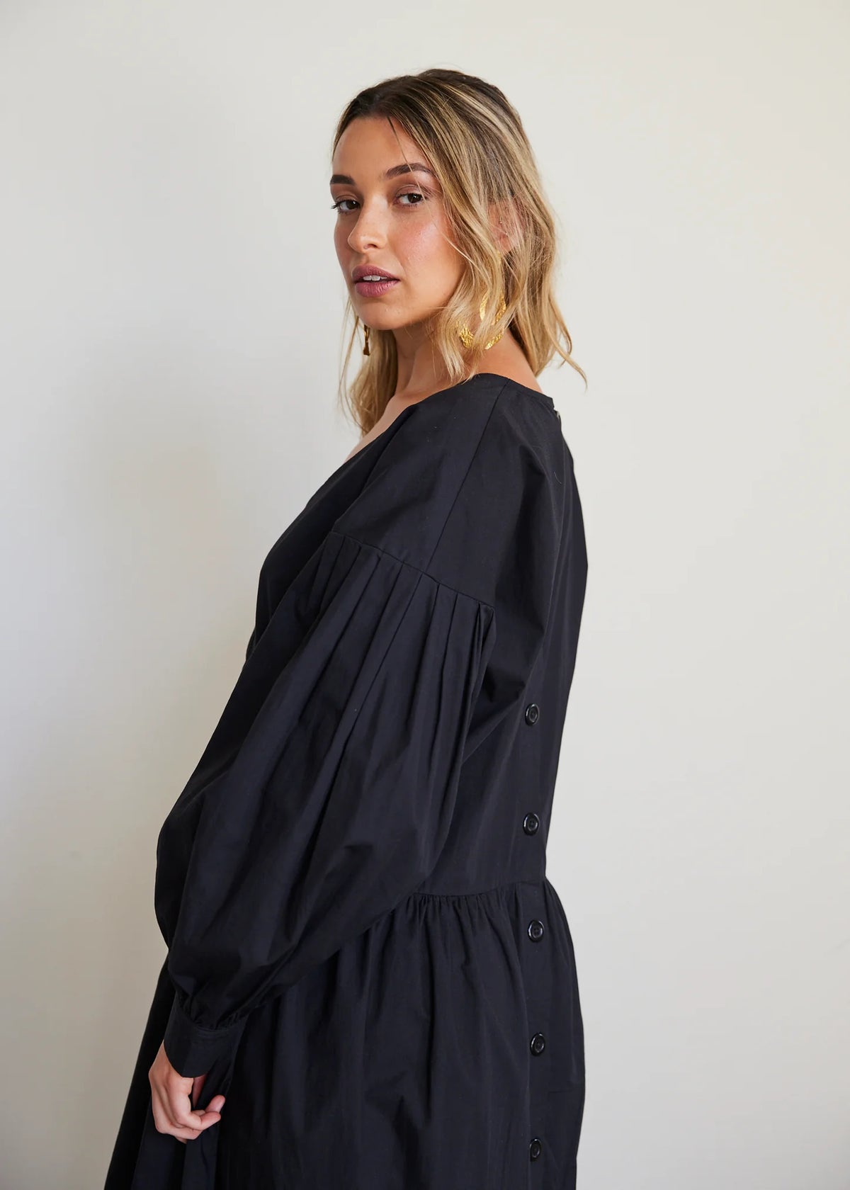 Lau Albany Smock Maxi Dress