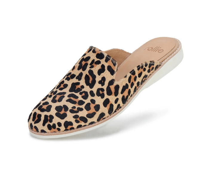 Rollie Derby Mule Camel Leopard