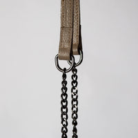 Vestirsi Pebbled Leather Chain Strap