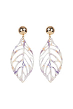 Load image into Gallery viewer, Eb &amp; Ive Esk Leaf Earring