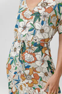 Kinney Brigitte Dress Vintage Floral