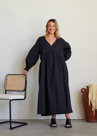 Lau Albany Smock Maxi Dress